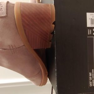 Sorel Cate Cut Out Ash Brown Boot